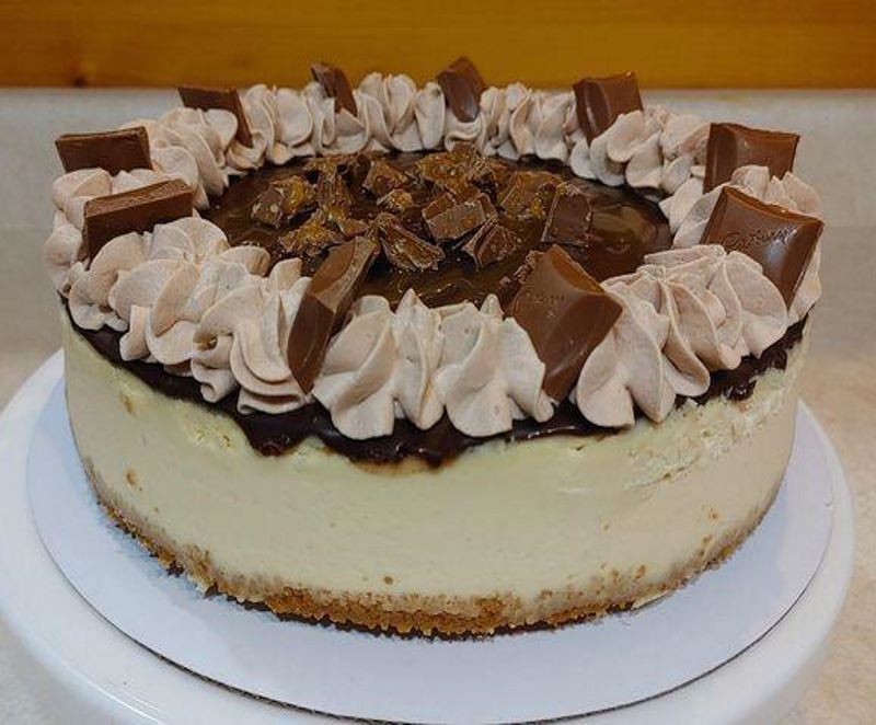 Caramilk Cheesecake